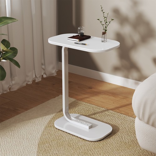 Shaped compact sofa side end - c-shaped,