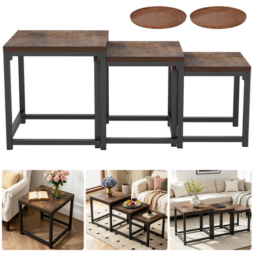 Nesting coffee tables - nesting, 3