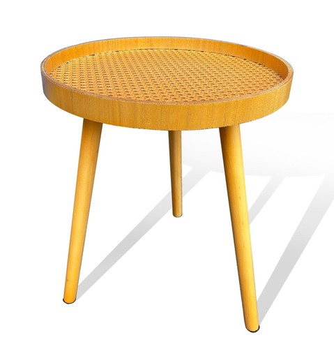 Khapalwak rattan round side - rattan,