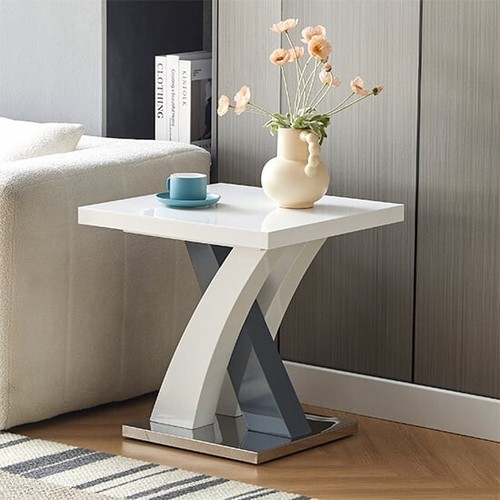 Axara high gloss lamp table - gloss,