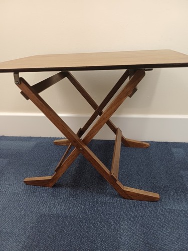C1940 folding table vintage - table,