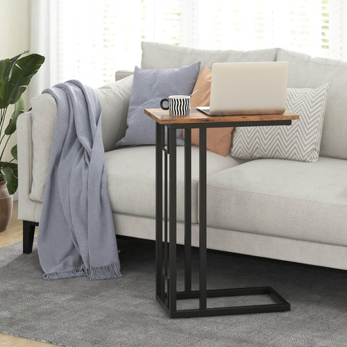 Shaped side table compact - side,