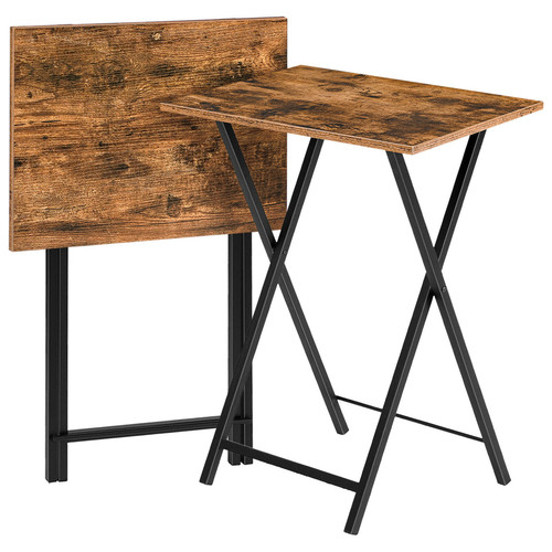 Set folding tv tray - of, 2