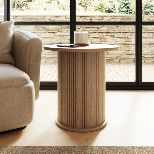 Omari side table oak - omari,