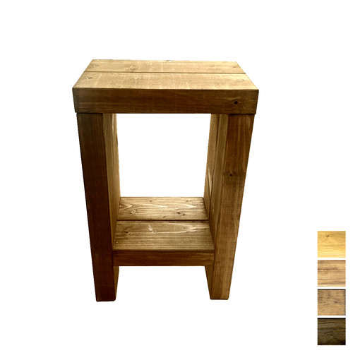 Rustic side table - rustic,
