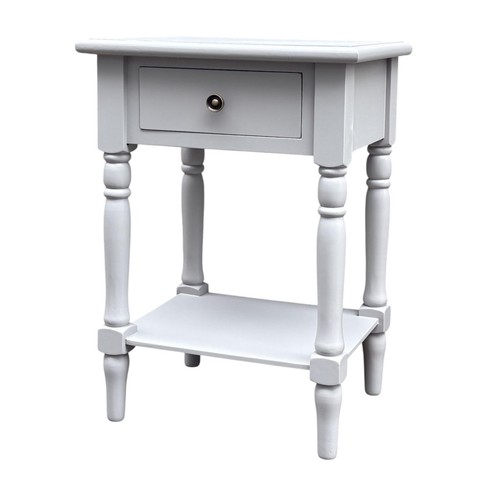 Msl grey wooden bedside - msl,