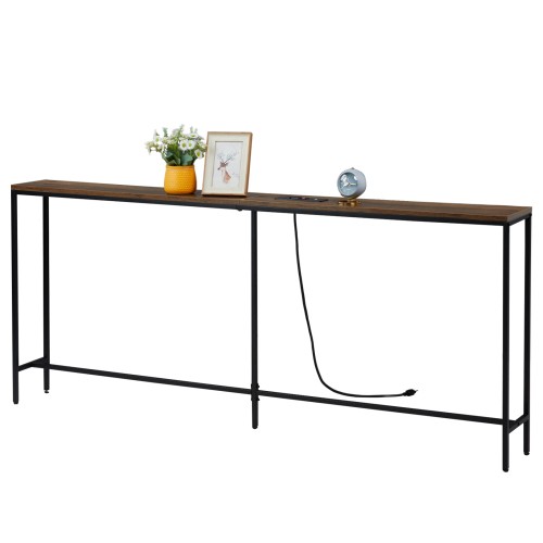 180 narrow console table - narrow,