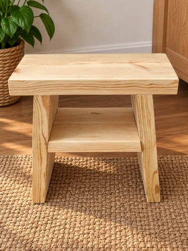 Handmade solid pine wooden - solid,