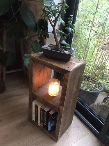 Solid wooden side - solid, table