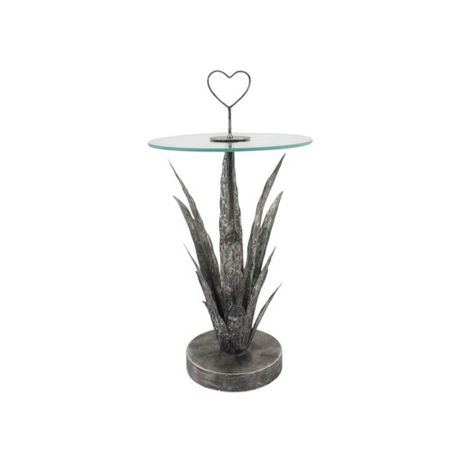 Msl silver leaf metal side - silver,