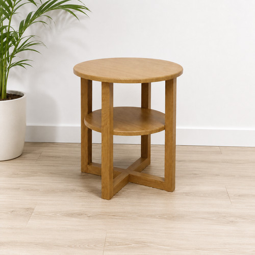 Small side coffee table lamp - small,