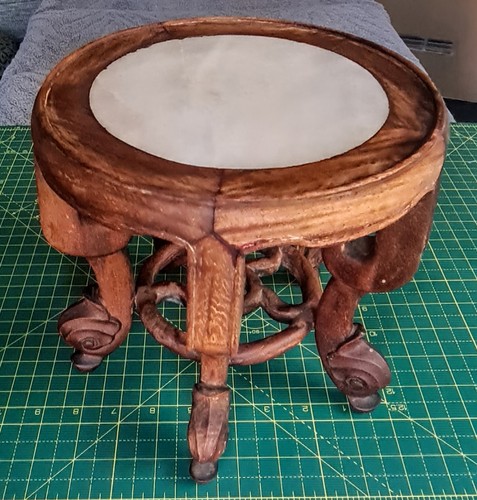 Round wooden side - round,