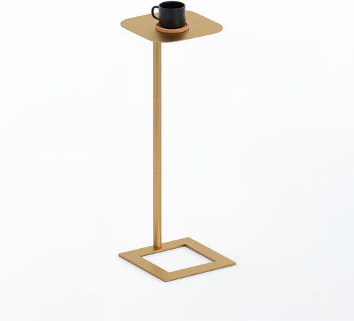 Shaped side table - c-shaped,