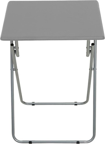 Grey folding wooden table - grey,